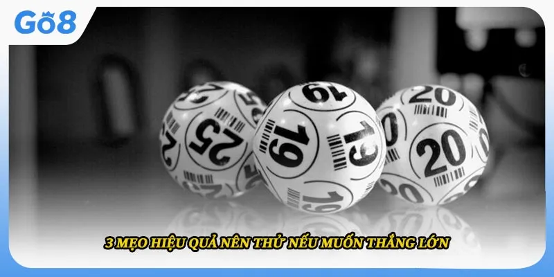 3 mẹo hiệu quả nên thử nếu muốn thắng lớn